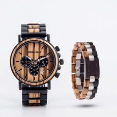 woodenwatch, Beautiful, woodbracelet, chronographwatch