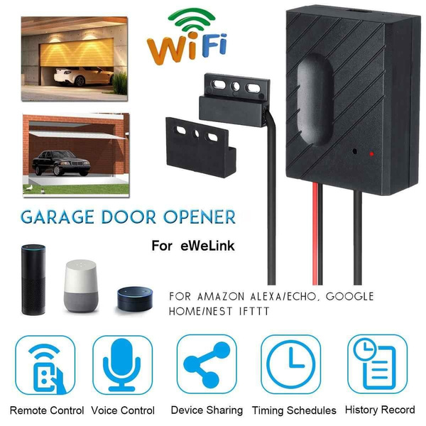 Garage door best sale opener ifttt