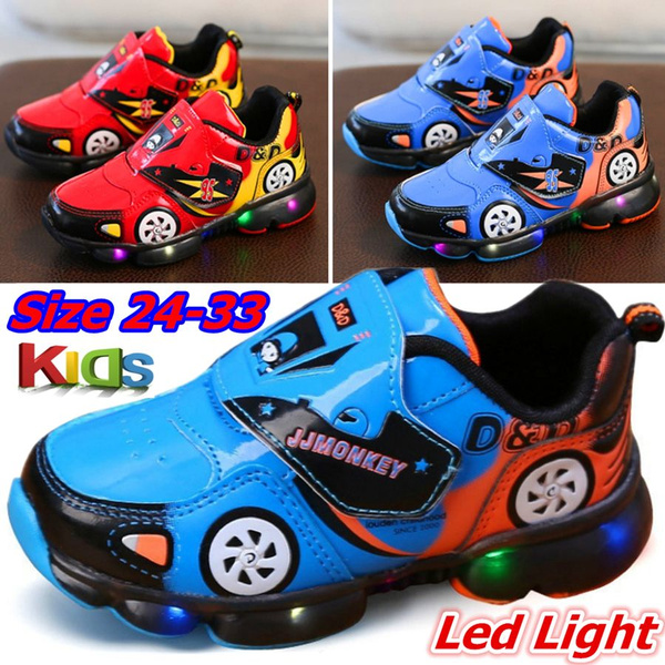 Speel Badkamer Berg Vesuvius Size 24-33 New LED Lights Casual Sports Shoes Children Shoes Flash Sports  Sneakers for Kids Children's Sneaker Boys | Wish