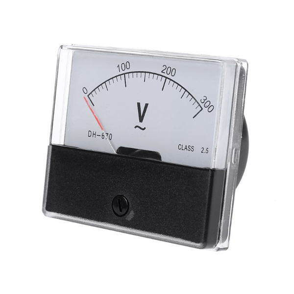 AC Analog Panel Volt Voltage Meter Voltmeter Square 45 * 45mm 150V 250V
