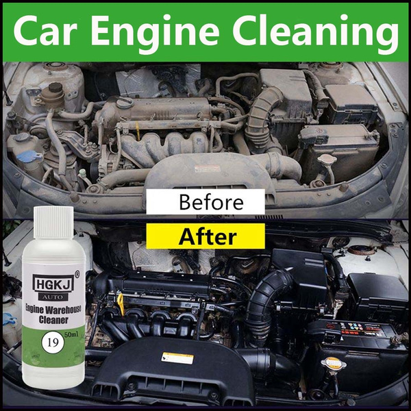 HGKJ Car Engine Cleaner Oil Grease Remover Auto Engine Cleaning