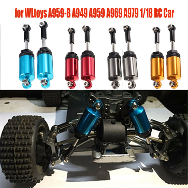 Details about   2pcs Shock Absorber Damper Metal for WL 1/18 A959 A979 A969 A959B RC Car T8A6 
