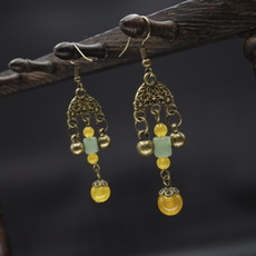 pendantearring, Dangle Earring, Gemstone Earrings, Women jewelry