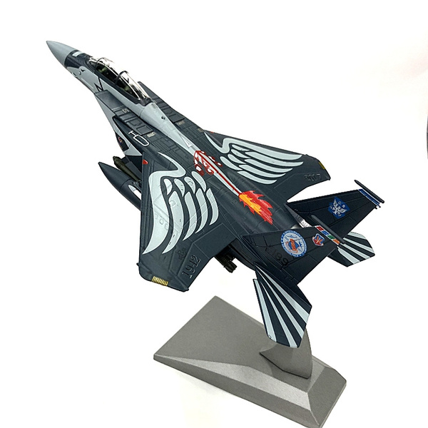 1:100 Scale F-15 Tomcat Airplane Fighter Diecast Aircraft Model Toy Gift 
