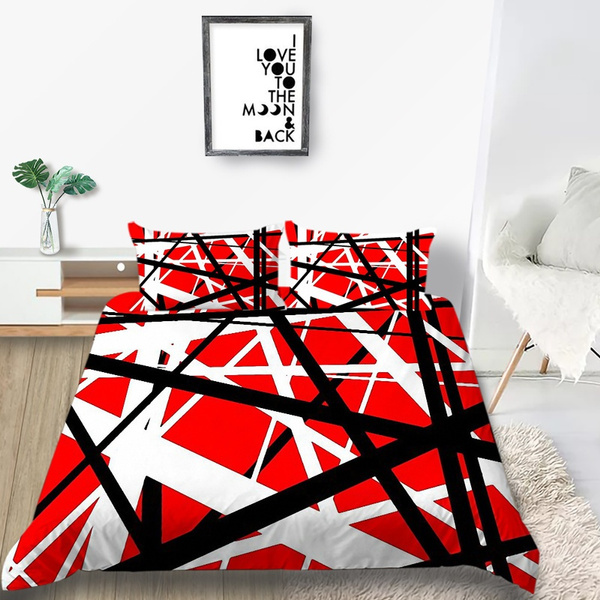 Abstract Art Patterns Duvet Quilt Cover 3D Printed Bedding Set