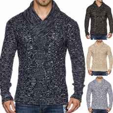 personalizedsweater, highnecksweater, collar slim, knitpullover