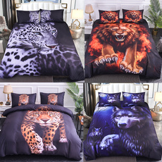 comforterbeddingset, King, kingsize, Leopard
