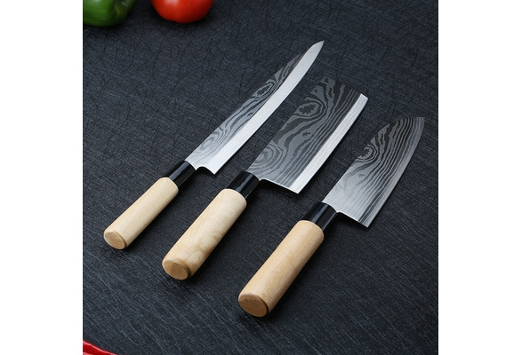 Japanese Knife Set Sashimi Knife Sets Kitchen Knife Kit Kitchen Knives Sets  Polishing Stainless Steel Kitchen Knife Sets Sushi Knife Set Chef Knife Set  Fish Knife Set Cleaver Slicing Knife Set Utility