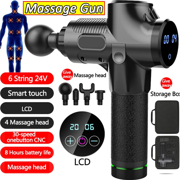 Massage Gun, Deep Tissue Hand Held Muscle Massage Gun, Up to 30