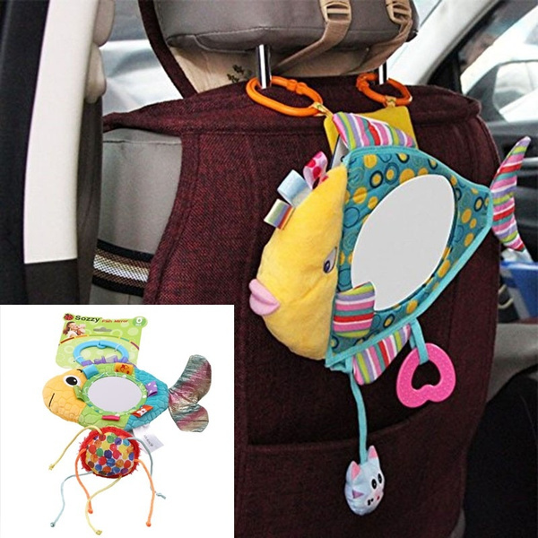 Car seat outlet mirror toy