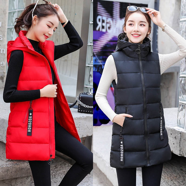 Winter top vest fashion