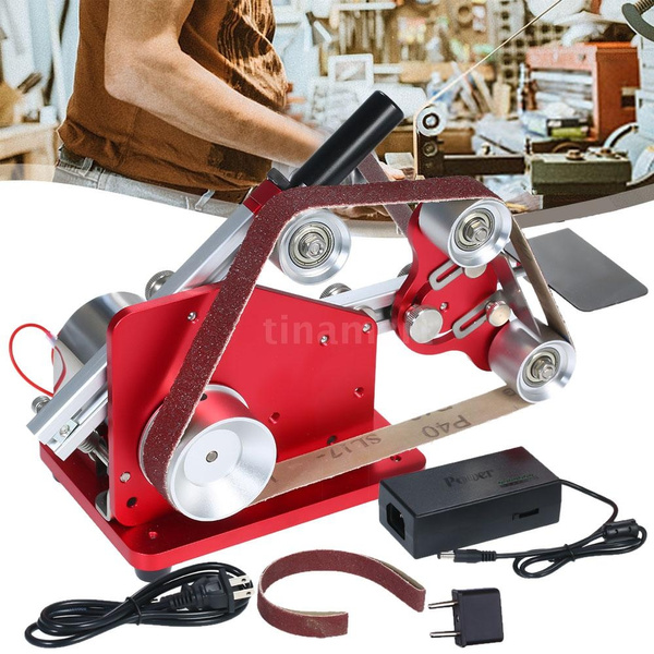 Portable belt store sander machine