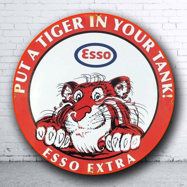 Esso Tiger Sign  Extra Large 