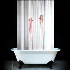 decoration, waterproofbathroomcurtain, horrorbathroomdecoration, curtainornament