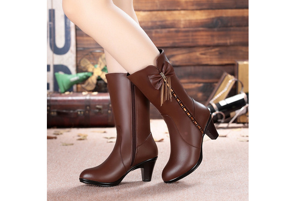 leather boots price