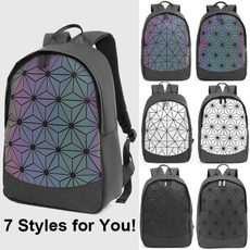 travel backpack, Shoulder Bags, fluorescentrucksack, casualbackpack