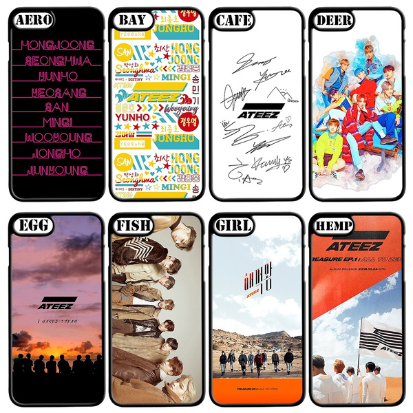 ATEEZ TREASURE Design Phone Case for Samsung Galaxy Samsung Galaxy Note Apple IPhone and Huawei Case