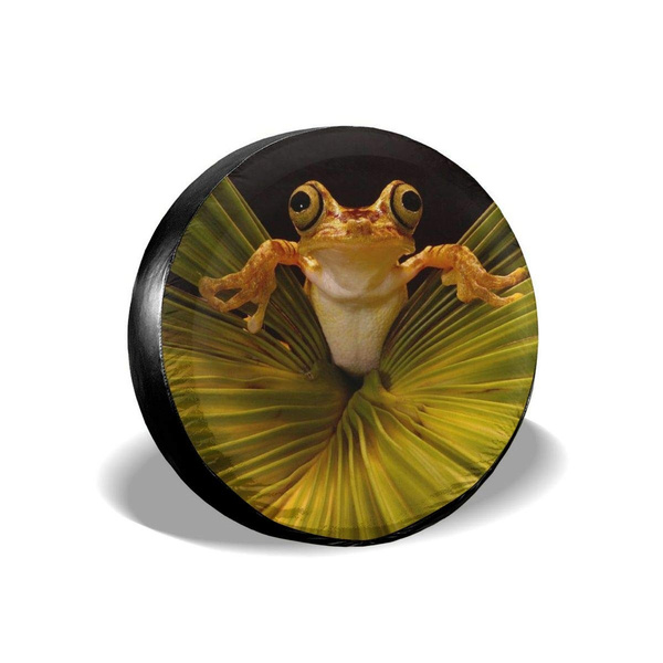 Spare Tire Covers Funny Frog Waterproof Dust-Proof Sun Protectors Universal Wheel Cover Fit for Jeep,Trailer, RV, SUV and Many Vehicle 14 Spare Tire Covers Funny Frog Waterproof Dust-Proof Sun Protectors Universal Wheel Cover Fit for Jeep,Trailer, RV, SUV and Many Vehicle 14