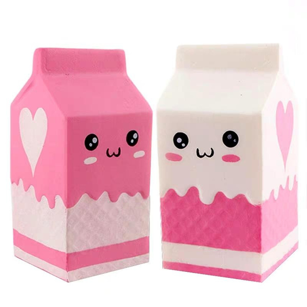 Sprængstoffer betale sig meget Cute Jumbo Squishy Milk Carton Box Wholesalers Slow Rising Scented Squeeze  Toys | Wish