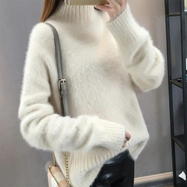 fluffy sweater