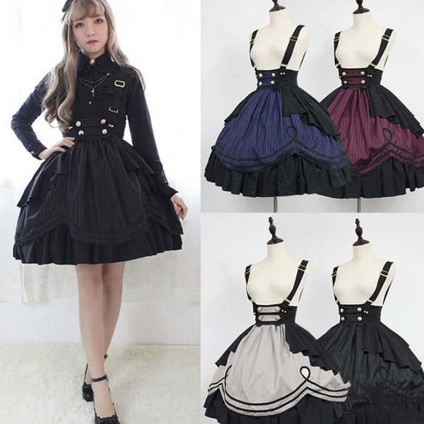 Medieval Dress Anime Cosplay Jk Vestidos Kawaii Girls Carnival Halloween  Costume for Women Skrits Noble Palace Stage Gothic | Wish