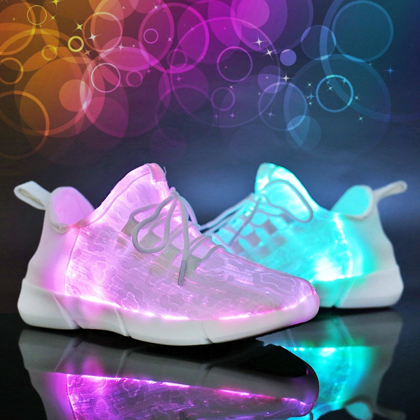 2023 New Luminous Sneakers Glowing Light Up Shoes for men women shoes White LED  Sneakers Flashing Shoes with Light for Adult - AliExpress
