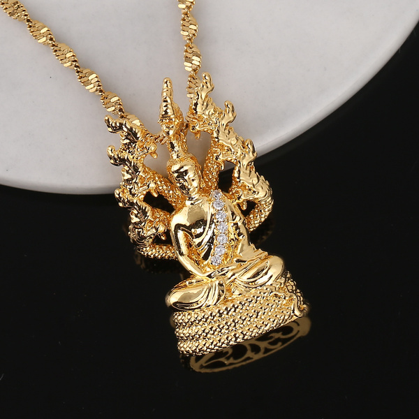 Japanese buddhist best sale necklace