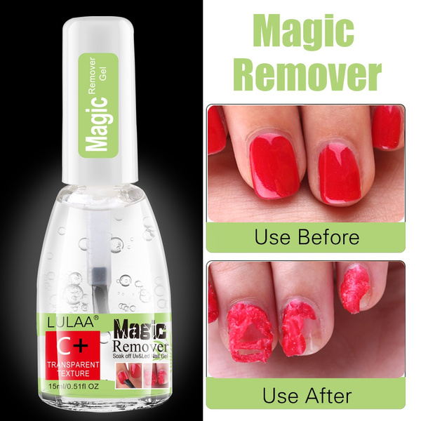 15ML Magic Nail Polish Brust Remover Cleaner Nail UV Gel Lacquer ...