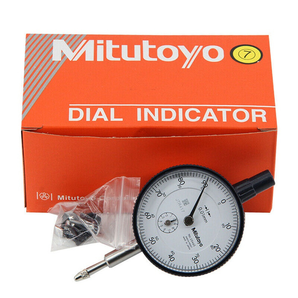 New Dial Indicator 0-10mm X 0.01mm Grad 2046S for Mitutoyo 