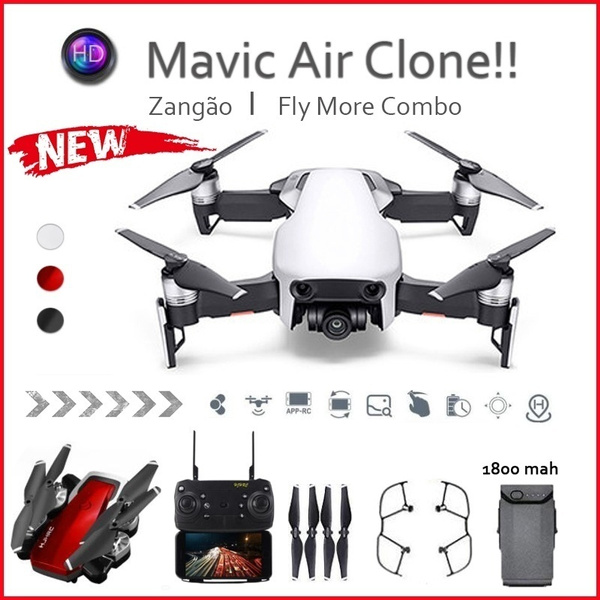 The 2020 Future Top Quality Mavic Pro Clone! Profesional 1080P Camera Clone  Dji Mavic Air Upgraded Single/Dual FPV HD Camera RC Drone Gravity Sensing 