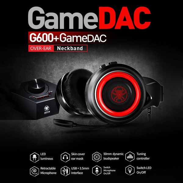 Gamedac Gaming Headset Ps4 And Pc Certified High Resolution Audio System Wish