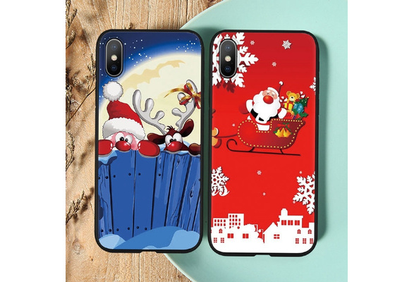 Santa Quote Reindeer Candy Christmas Phone Case iPhone 7 iPhone X iPhone XR iPhone Plus Samsung S7 S8 S9 S10 Note 5 Note 8 Note 9 LG G4 G5