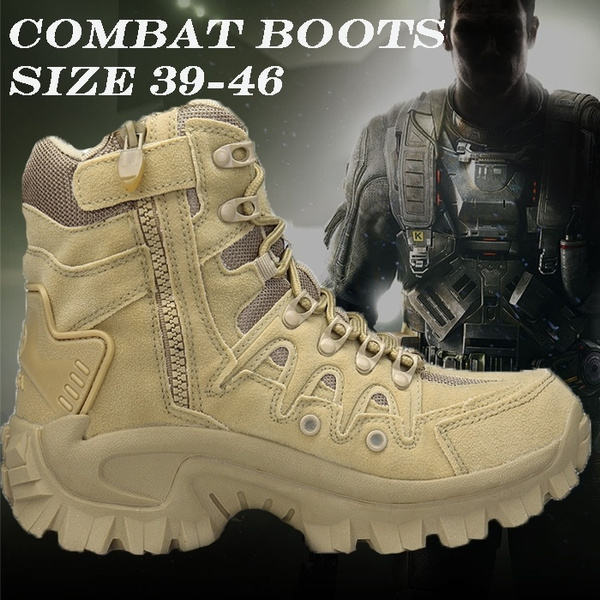 Soldier Desert Tactical Combat Boots 