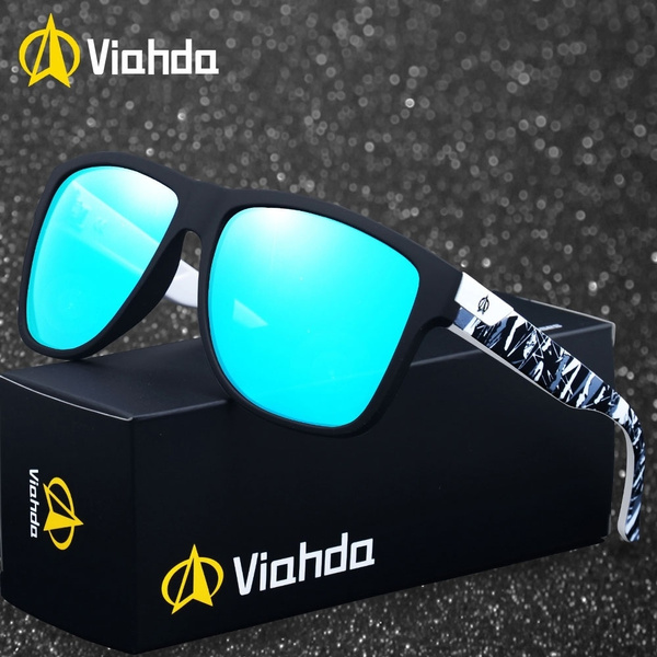 Viahda New Polarized Sunglasses Brand Squared Cool Travel