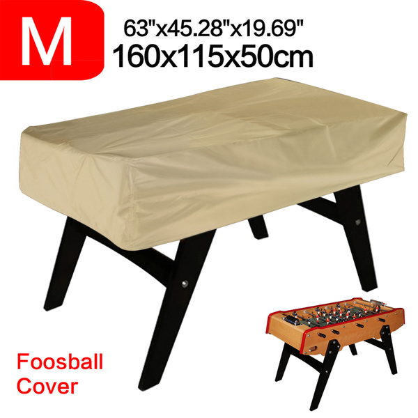 300D Heavy Duty Foosball Billiard Table Cover Indoor Waterproof Dust Protector 