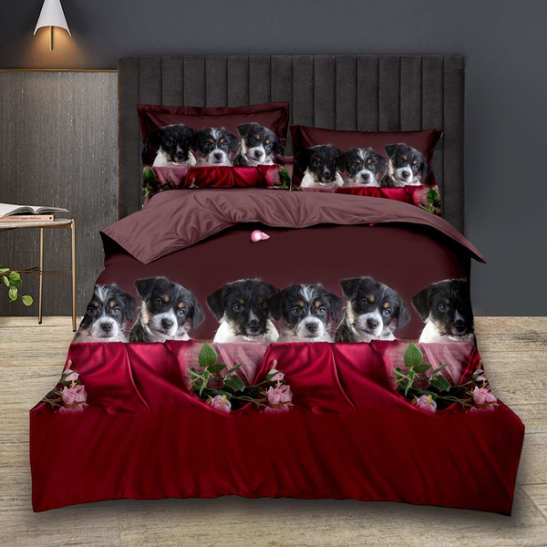 king size dog print sheets