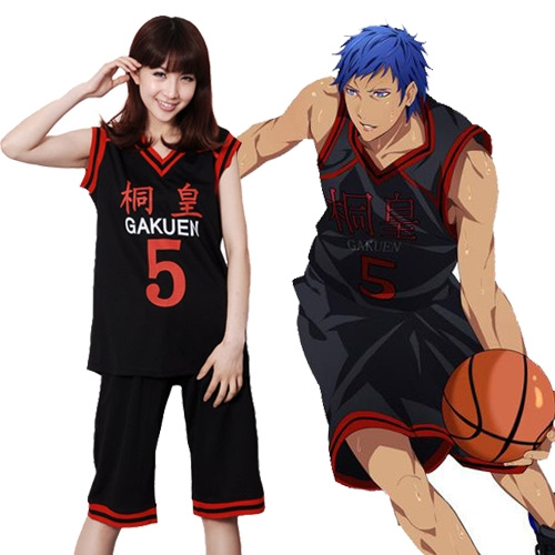 cosonsen  kuroko's basketball TOO GAKUEN Aomine Daiki anime cosplay costume new 