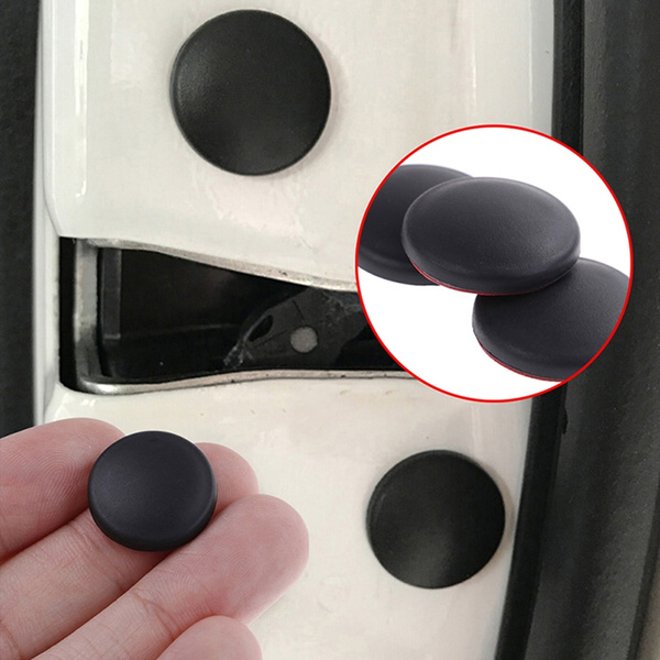 12x Car Interior Accessories Universal Door Lock Screw Protector Cover Cap Trim 