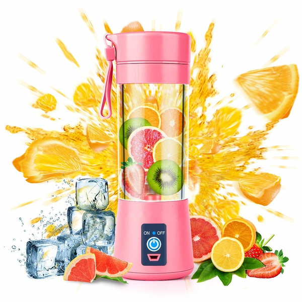 Buy Wholesale China Portable Glass Smoothie Blender Six Blades Usb  Rechargeable Battery Glass Body & Portable Usb Blender, Rechargeable Blender  at USD 11