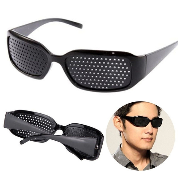 New Vision Care Eyesight Improver Pinhole Glasses Anti-fatigue Stenopeic  Glasses | Wish