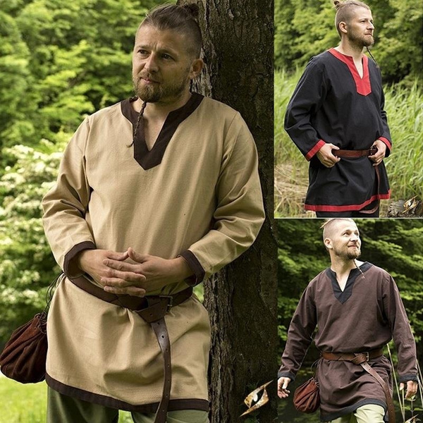 Medieval Tunic - 3 Colours - Perfect For LARP Or Re-Enactment / Costume ...