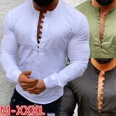 men shirt, Plus Size, Shirt, Sleeve
