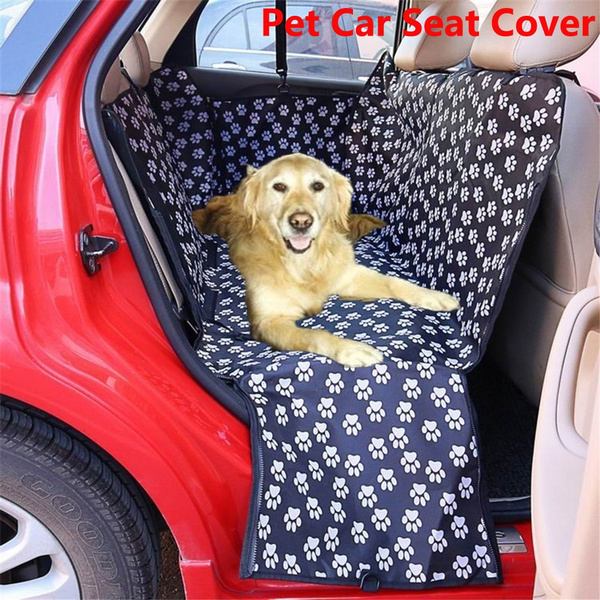 Pet Car Seat Cover Dog Safety Protector Mat Rear Back Seat Hammock Cushion Mat R