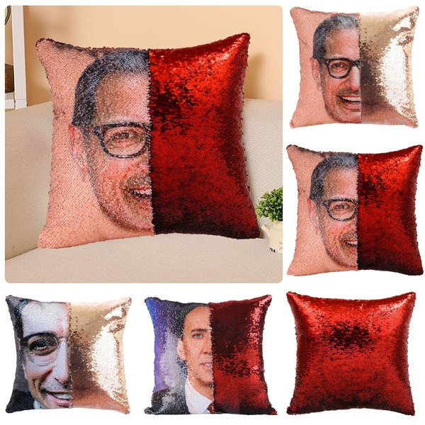 Sequin pillow cheap jeff goldblum