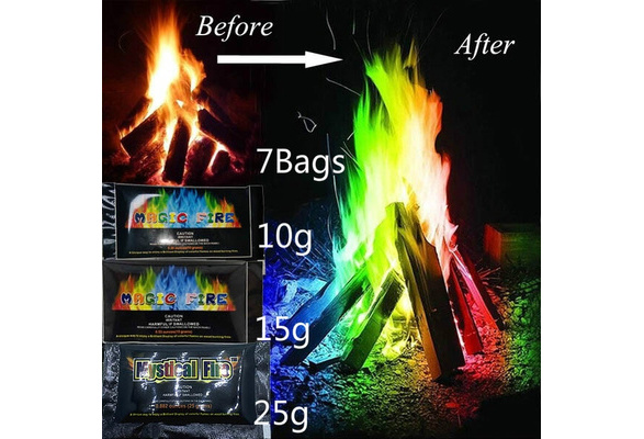 Flamme magique - magic fire - SHOPIBEST