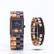 woodenwatch, Box, woodbracelet, Stainless Steel