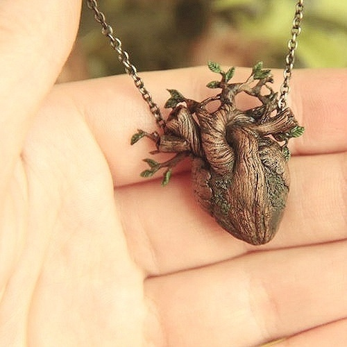 Anatomical sale heart jewelry