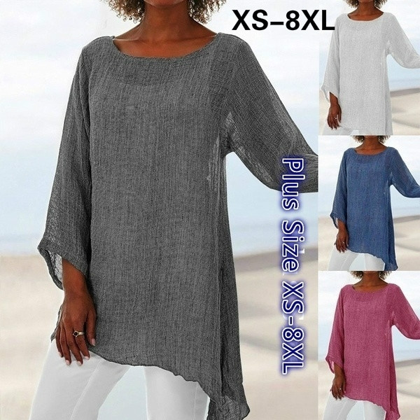 Fashion Women Loose Casual Pure Color 