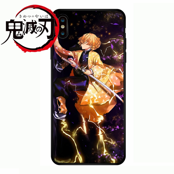 Demon Slayer Kimetsu No Yaiba Agatsuma Zenitsu Soft Phone Case for