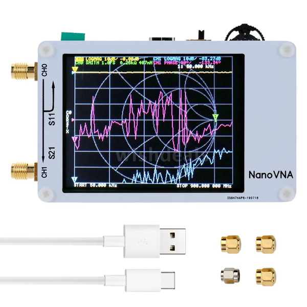 Vector Network Analyzer 50KHz-900MHz NanoVNA For Shortwave MF HF VHF DE